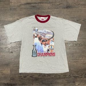 Vintage Colorado Avalanche 2001 Graphic T Shirt Sz XL